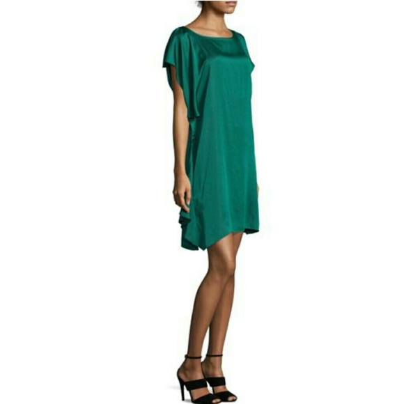 NWT BCBGMAXAZRIA Anaya Shift Dress Cold Shoulder - Picture 3 of 3